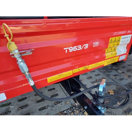 Przyczepa rolnicza T963/3 Nela Metal-Fach | Maszyny-komunalne.eu