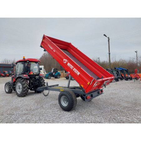 Metal-Fach Przyczepa T703A/1 | Ładowność 3,8 t, wywrót 35°