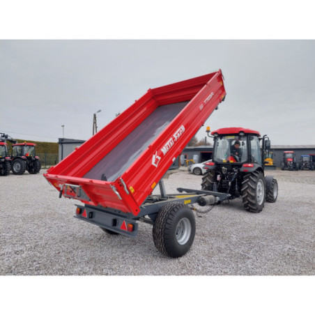 Metal-Fach Przyczepa T703A/1 | Ładowność 3,8 t, wywrót 35°