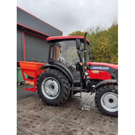 Zestaw komunalny LOVOL M754 TUZ + pług strzałka 2,30m+ piaskarka PK 550
