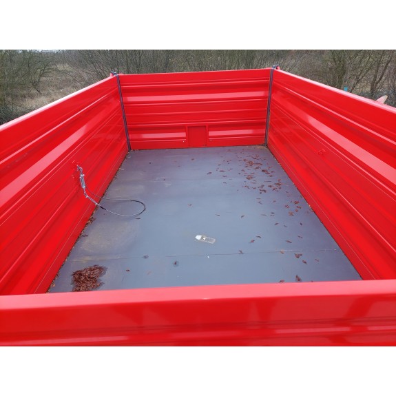 Przyczepa rolnicza jednoosiowa Marpol-Trailer Ładowność 5000 kg