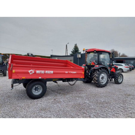 Metal-Fach Przyczepa T703A/1 | Ładowność 3,8 t, wywrót 35°