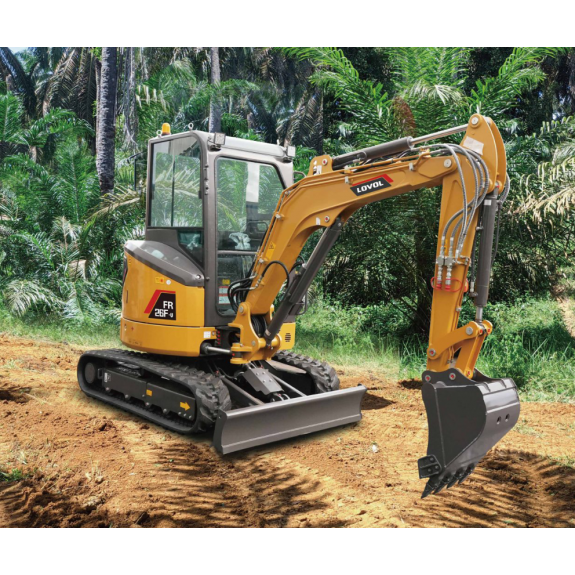 Minikoparka Lovol FR26F-u  | Maszyny-komunalne.eu