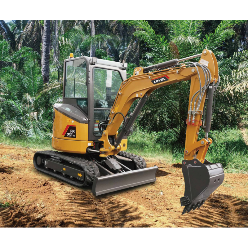 Minikoparka Lovol FR26F-u  | Maszyny-komunalne.eu