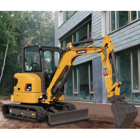 Minikoparka Lovol FR36F-u | Maszyny-komunalne.eu