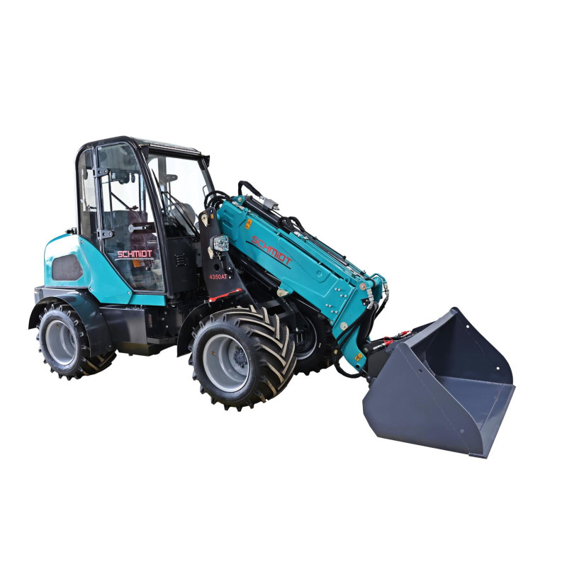 Ładowarka SCHMIDT 4350A Kubota z kabiną | Opony 17