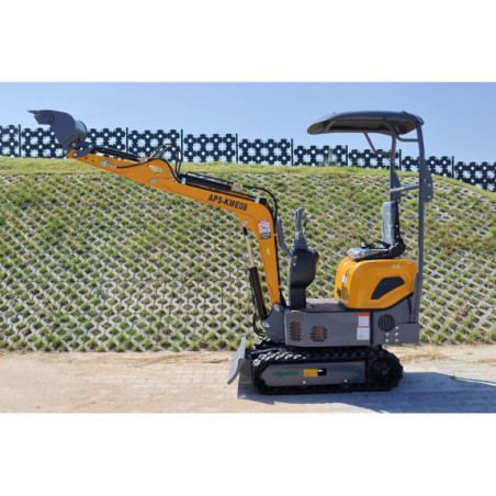 Minikoparka gąsienicowa APS KME08 | Maszyny-komunalne.eu