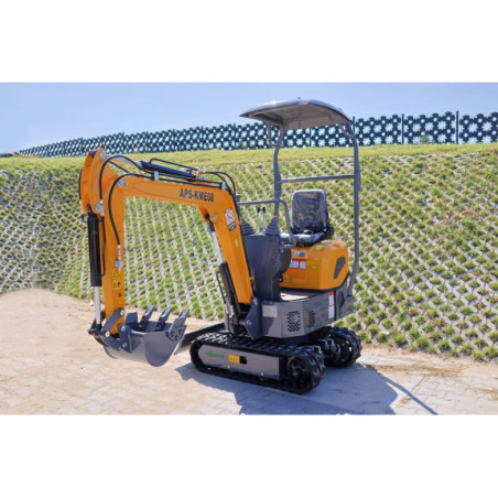 Minikoparka gąsienicowa APS KME08 | Maszyny-komunalne.eu