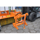 Zamiatarka ciągnikowa 1,4 m ze zbiornikiem na śmieci