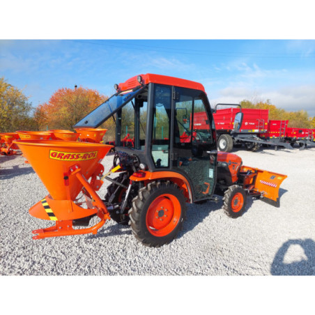 Zestaw komunalny Prokmar T25 - pług + piaskarka | Specyfikacja