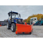 Zestaw komunalny LOVOL M504 z kabiną, pługiem Strzałka 2,0m i piaskarką