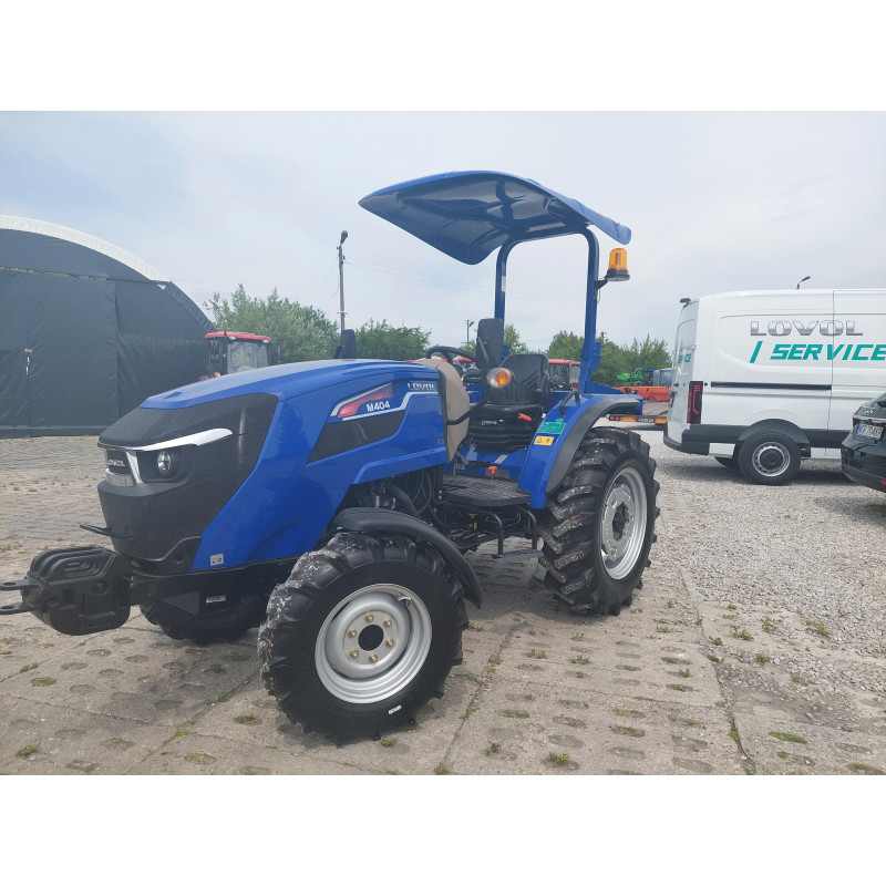 Ciągnik rolniczy LOVOL M404 ROPS - mocny i uniwersalny traktor