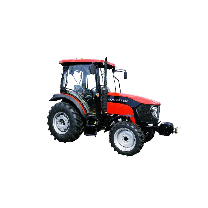 Ciągnik rolniczy LOVOL M504 3 cylindry z kabiną - wydajny traktor