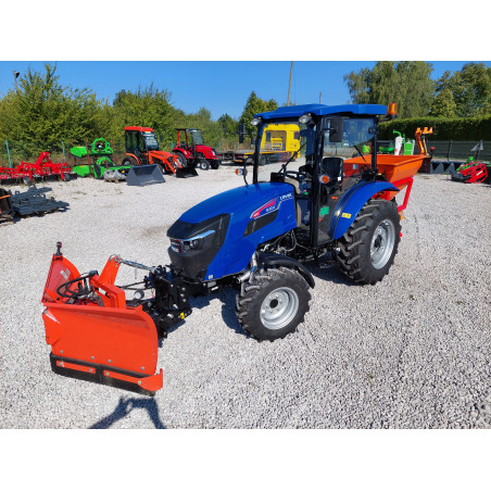 Zestaw komunalny LOVOL M404 + TUZ + Pług strzałka 1.8m + Piaskarka PK 550