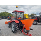 Zestaw komunalny LOVOL M404 + pług mocowany bezpośrednio z piaskarką lej