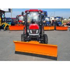 Zestaw komunalny LOVOL M254 z kabiną + pług + piaskarka Lej