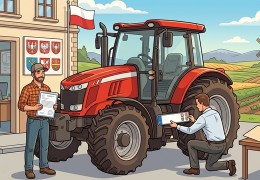 Rejestracja ciągnika rolniczego - krok po kroku